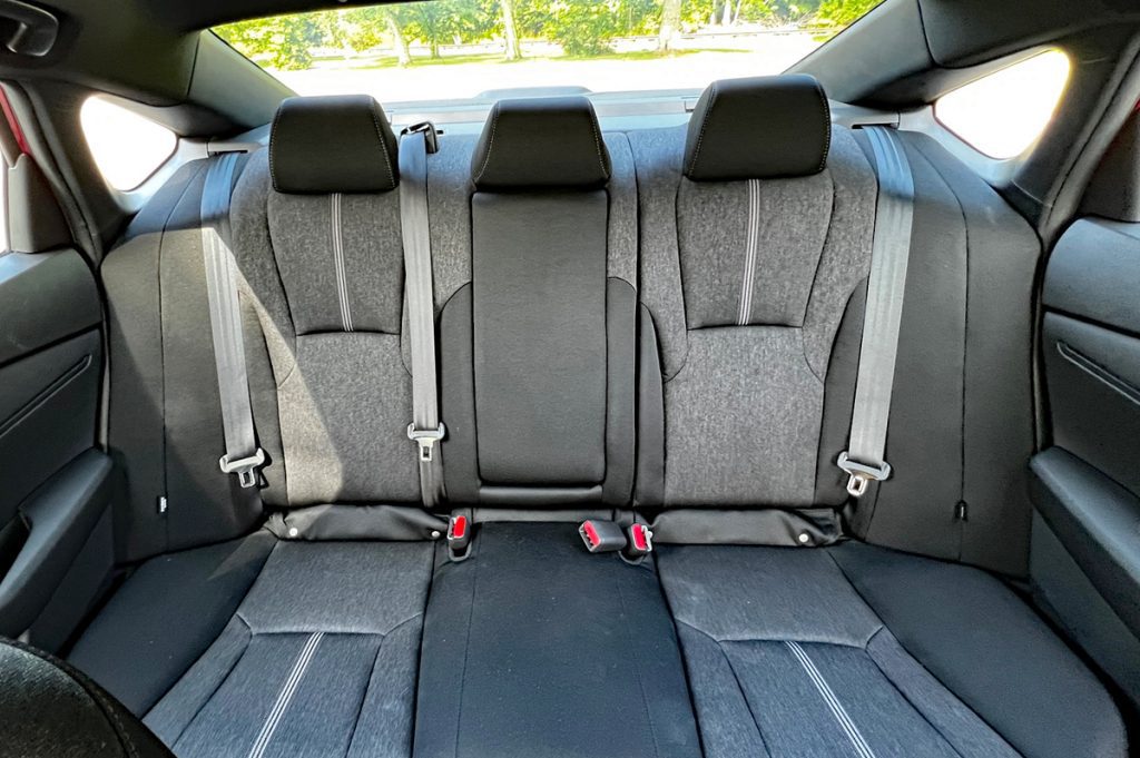 2023 Honda Accord Hybrid Sport, Back seat