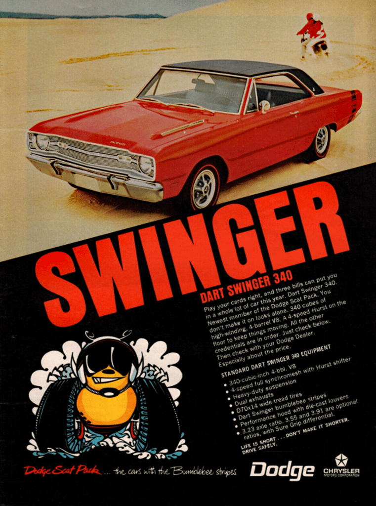 1968 Dodge Dart Swinger 340