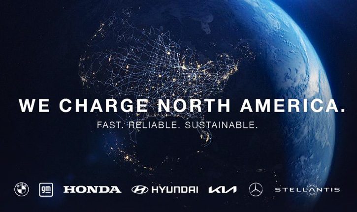 Automakers join forces to build new EV charging network, We Charge North America
