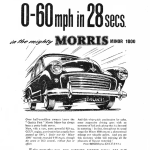 1957 Morris Minor Ad