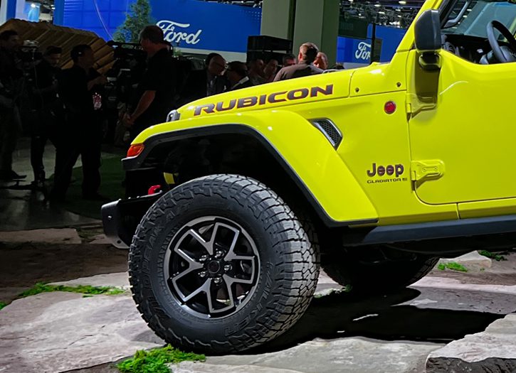 2023 Detroit Auto Show 2024 Jeep Gladiator