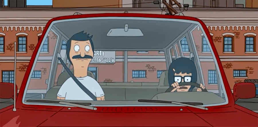 What Does Bob Belcher Drive?