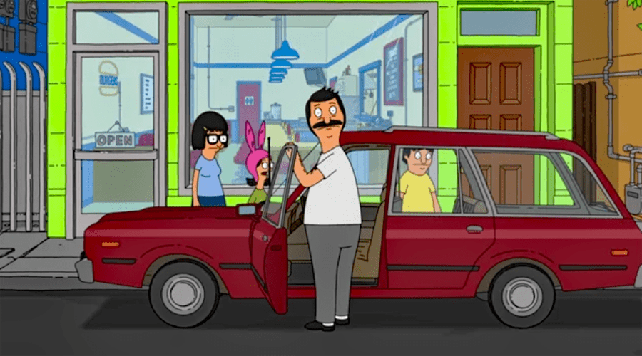 What Does Bob Belcher Drive?