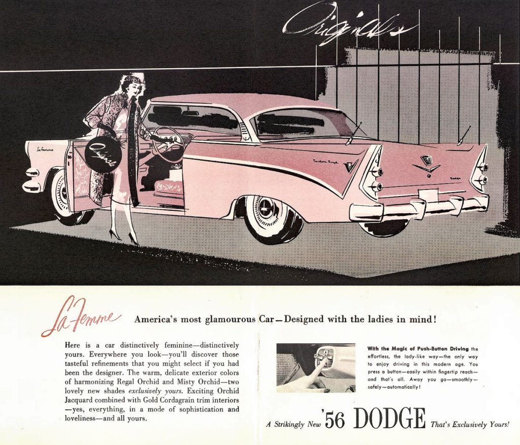 1955 Dodge La Femme Brochure