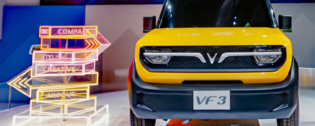 VinFast VF3 Yellow