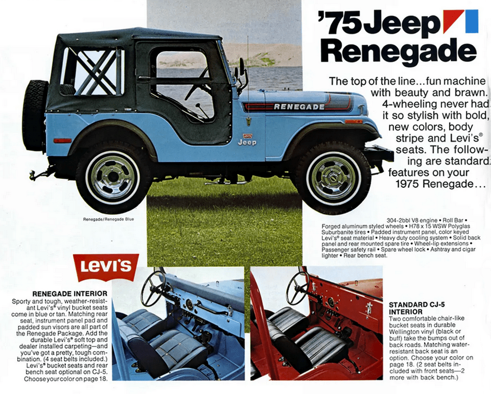 1974 Jeep CJ-5 Print Ad