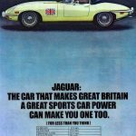 1970 Jaguar XK-E advertisement