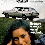 1977 Volkswagen Dasher Ad