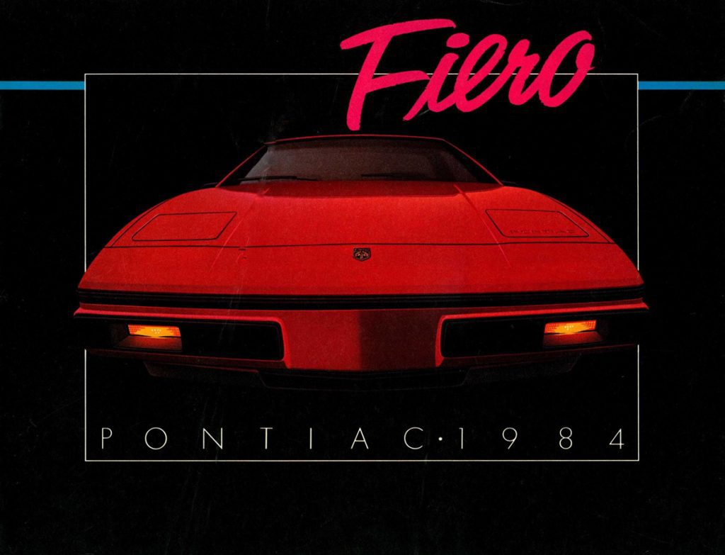 1984 Pontiac Fiero, First Fiero