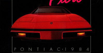 1984 Pontiac Fiero, First Fiero