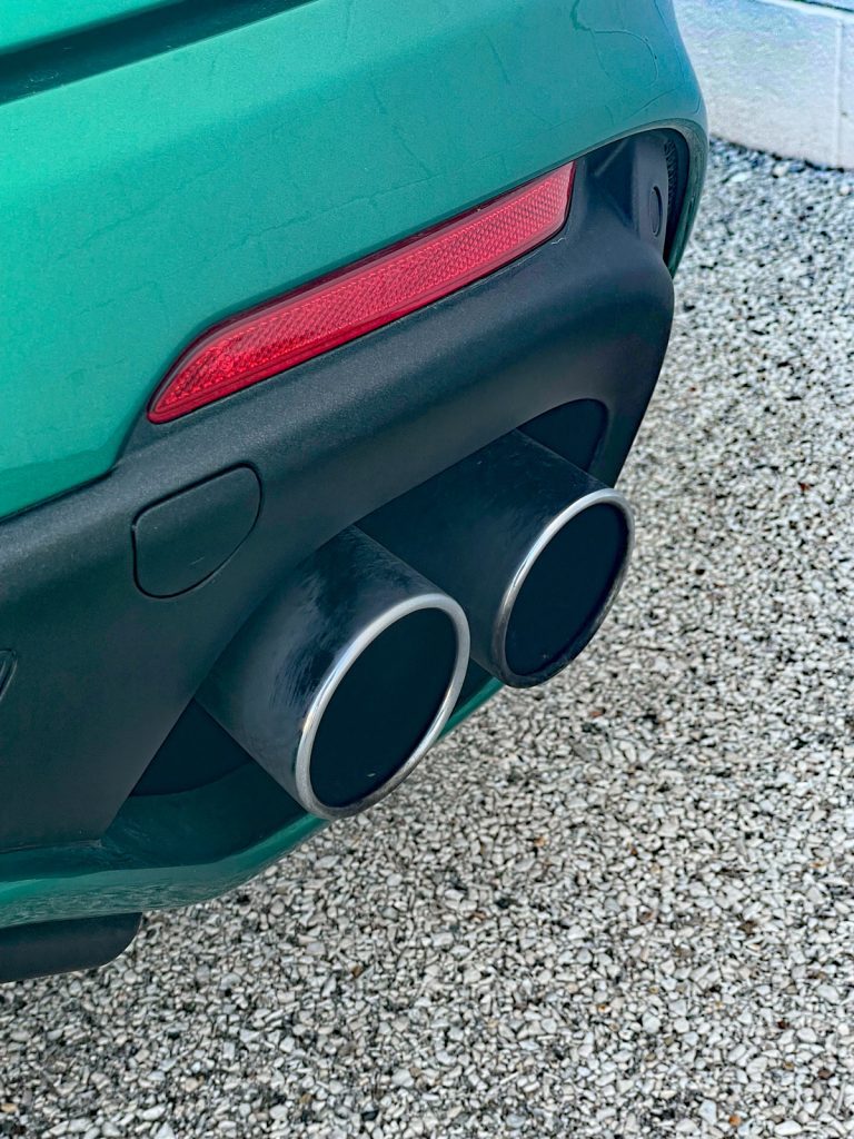 Quad exhaust, Stelvio