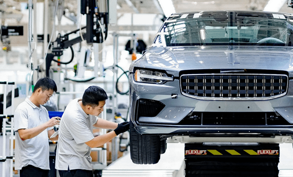 Polestar Factory in Chengdu, China