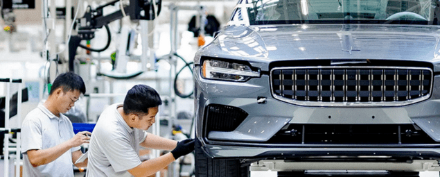 Polestar Factory in Chengdu, China