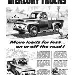 1954 Mercury M-100 Ad, Ford F-100 Clone