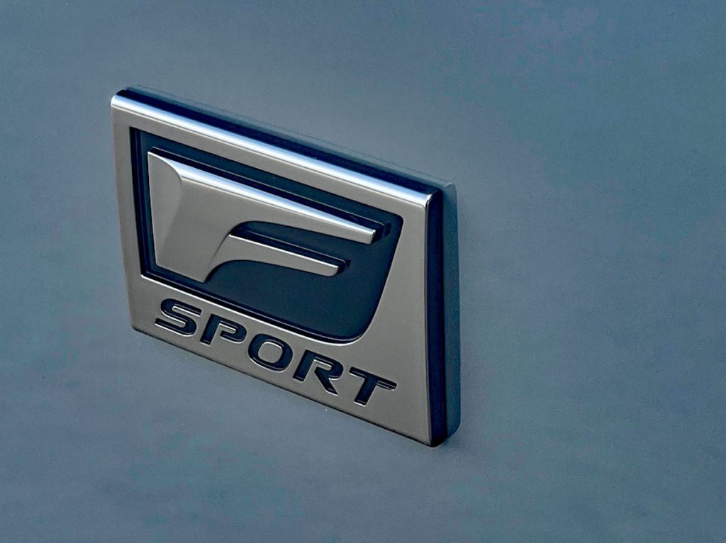 F Sport badge