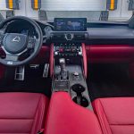 Dashboard, interior, Red and black,