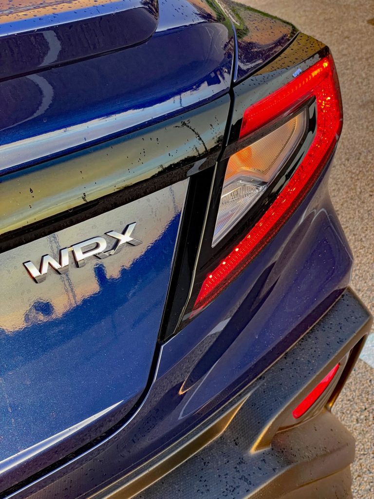 WRX badge