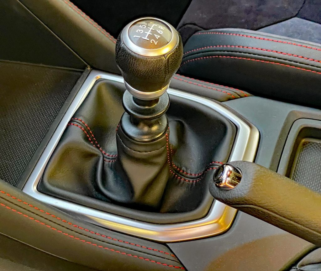 Shifter, manual transmission, 6-speed,