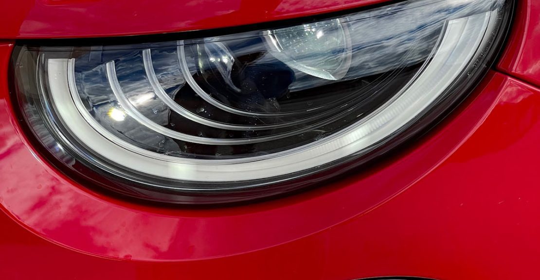 Headlight detail, eyeball