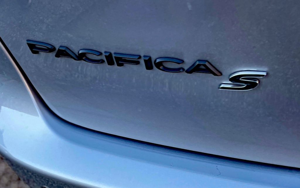 Pacifica S badge