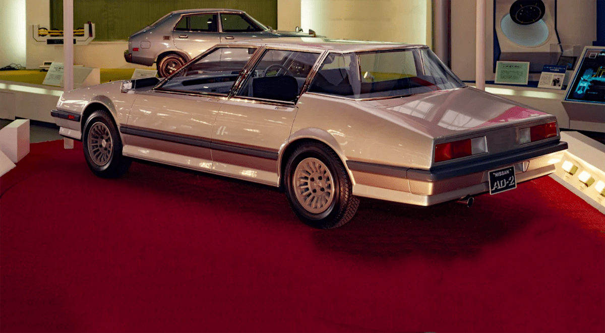 1977 Nissan AD-2 Concept at Tokyo Motor Show in 1977