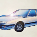 Sketch of 1977 Nissan AD-2 Concept