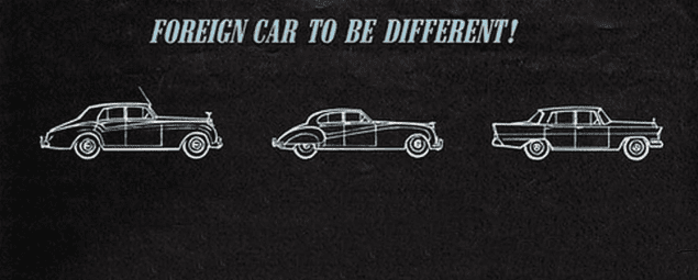 1964 Checker Marathon Ad detail