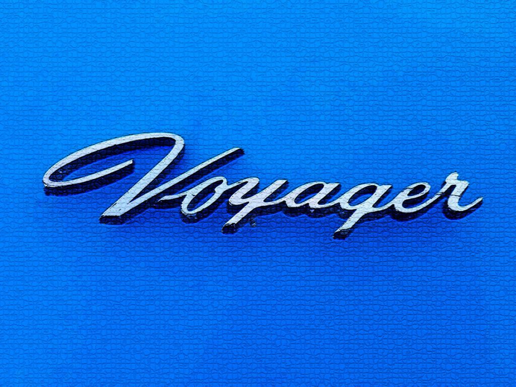 Plymouth Voyager Badge