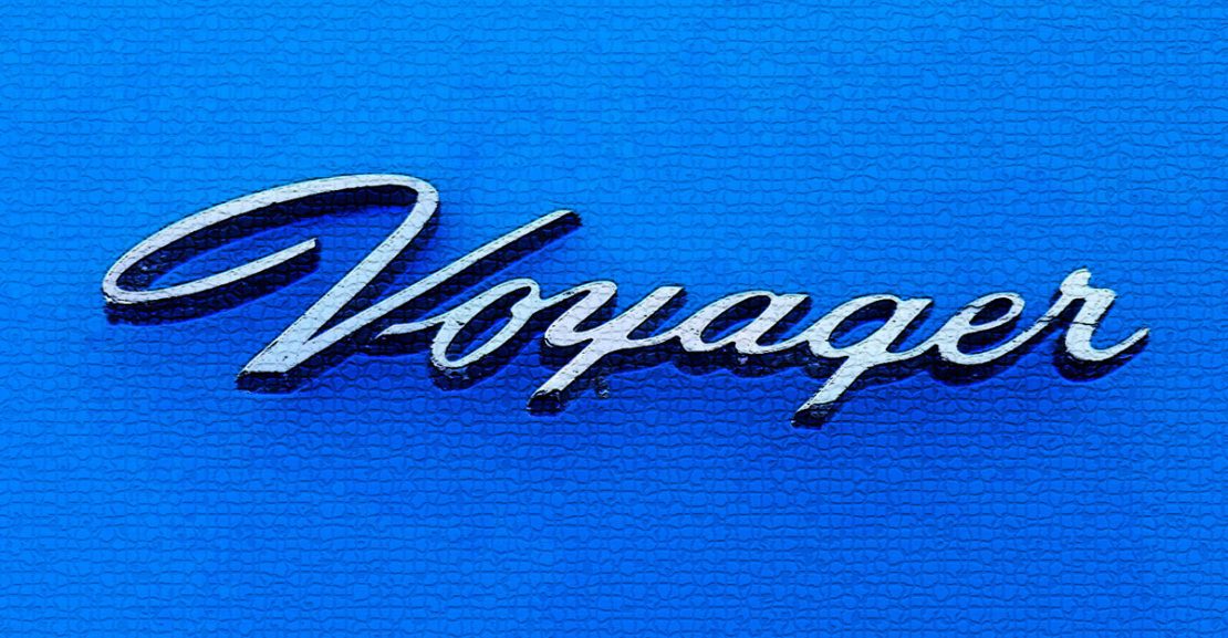 Plymouth Voyager Badge