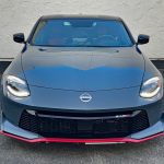 2024 Nissan Z Nismo grille shot, front end, high angle