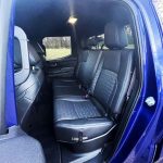 Rear seat, passenger space,