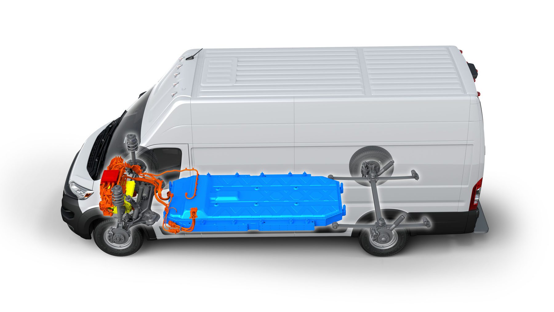 2025 Ram ProMaster EV powertrain system