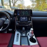 F Sport Handing, center console
