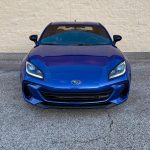 2025 Subaru BRZ tS, front end, Blue Pearl