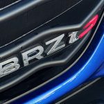 Grille detail, BRZ badge