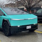 Tesla Cybertruck, Teal Wrap