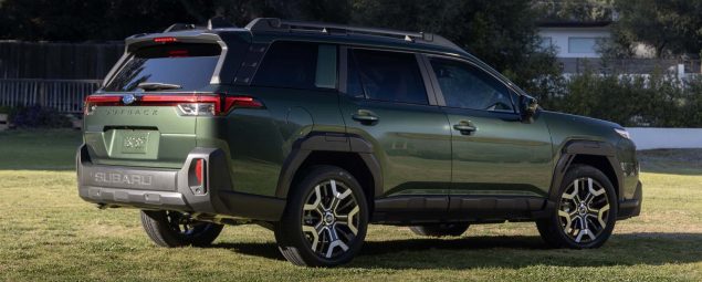 2026 Subaru Outback, Rear view
