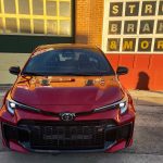 2025 Toyota GR Corolla Premium Plus, Supersonic Red, front view