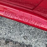 Embossed rocker panel