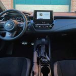 Dashboard, Console, front seating row