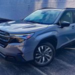 2025 Subaru Forester Touring, front 3/4