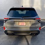 Silver Forester, Rear view