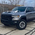 Front 3/4 view, 2025 Ram 1500 RHO