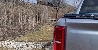 2025 Ram 1500 RHO, Metra train