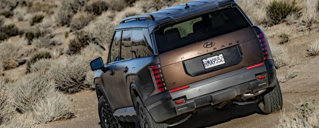 2026 Hyundai Palisade XRT Pro, rear view, off-road