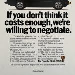 1986 Porsche 924S ad. $20,000, $19,900