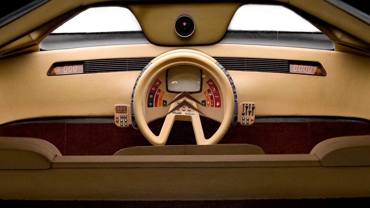 Citroën Karin, Dashboard, steering wheel