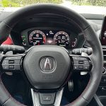 2025 Acura ADX, MAMA Sprng Rally, Road America, steering wheel