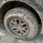 2025 Ford Expedition Tremor, muddy wheels,