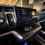 Dashboard, front seats,